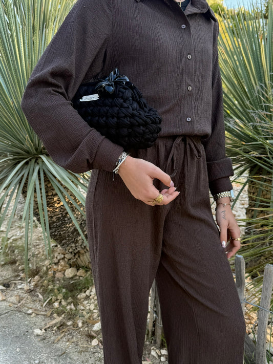 Trousse Jeanne Noir - Jeanne Création.