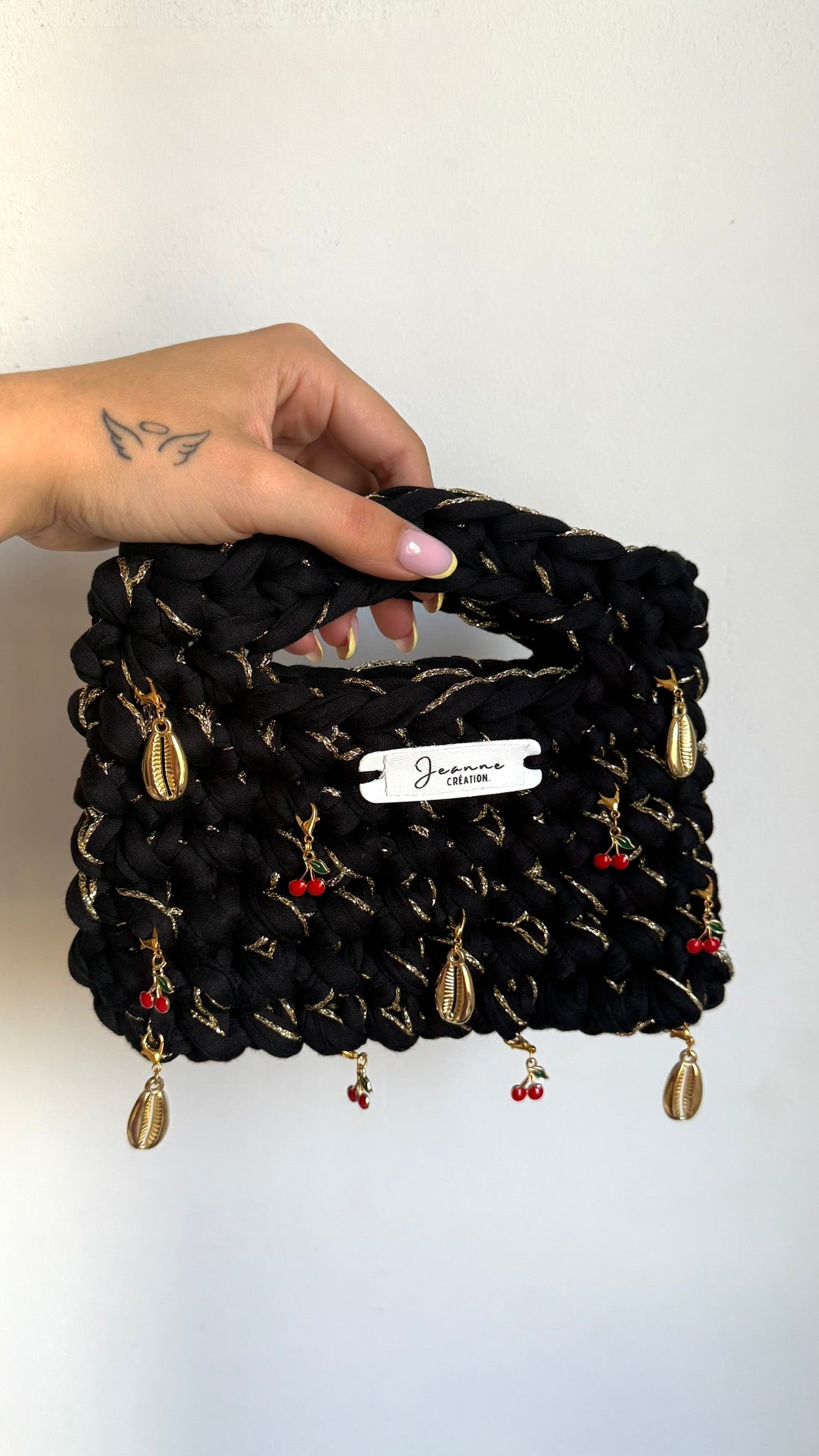 Sac Ibiza Noir - Jeanne Création.