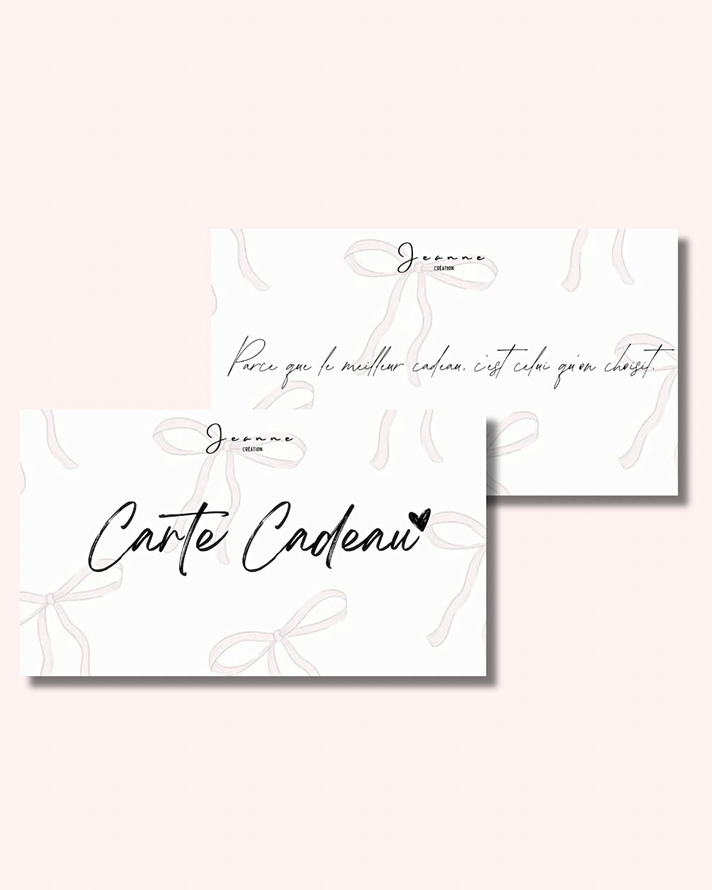 Carte cadeau - Jeanne Création