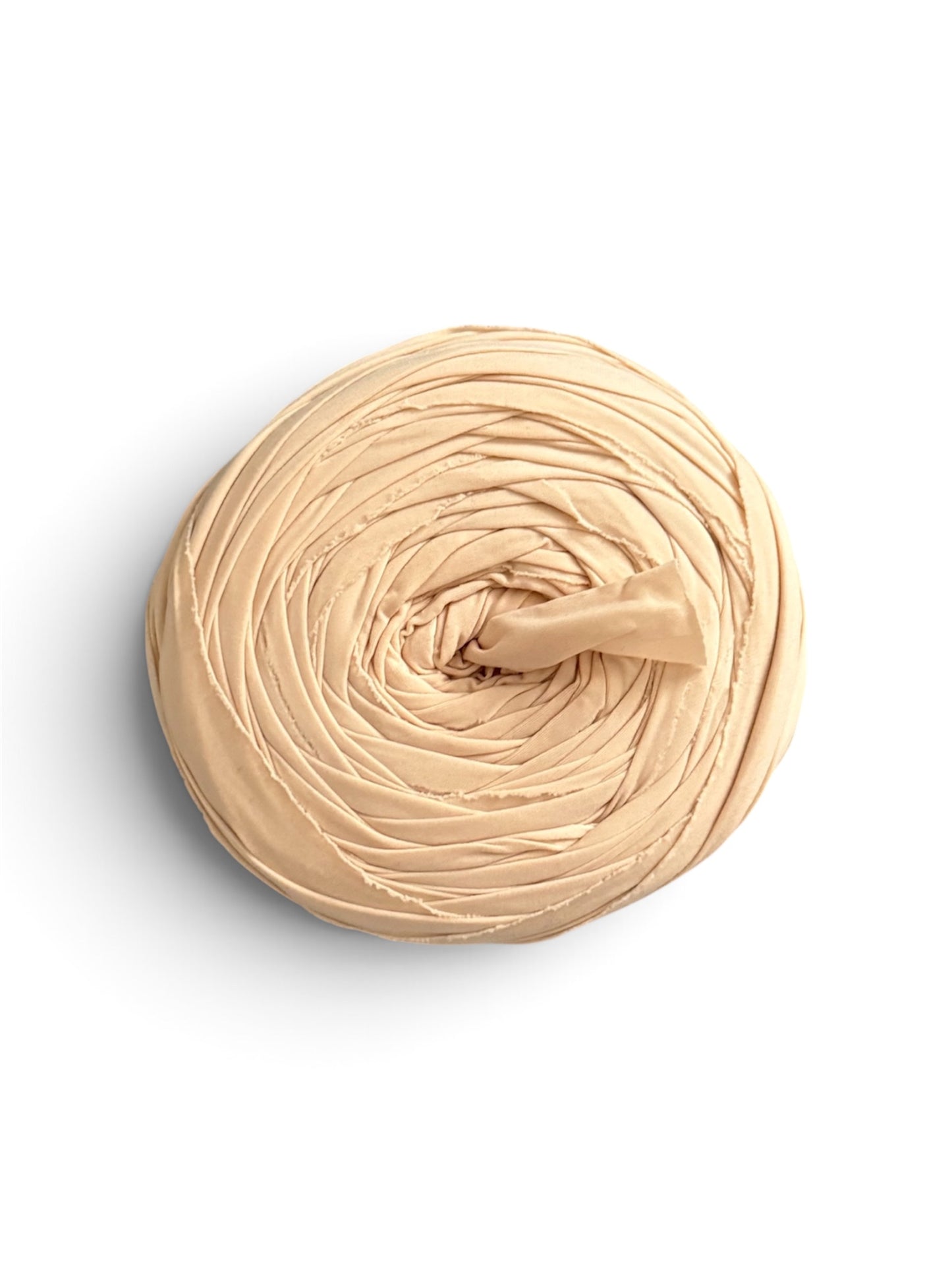 Pelote Fil Trapilho Beige Clair