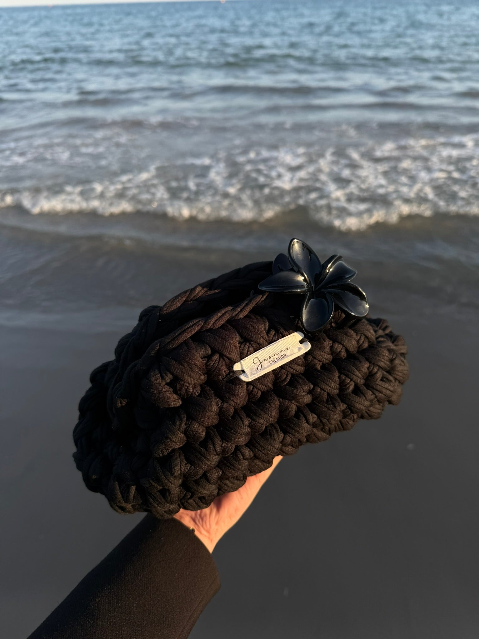 Trousse Jeanne Noir - Jeanne Création.