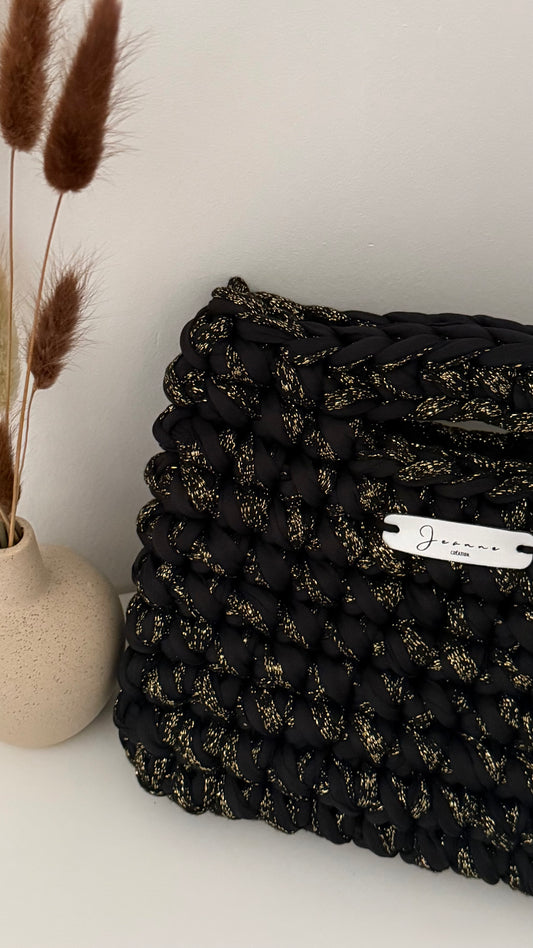 Sac Noir Paillette