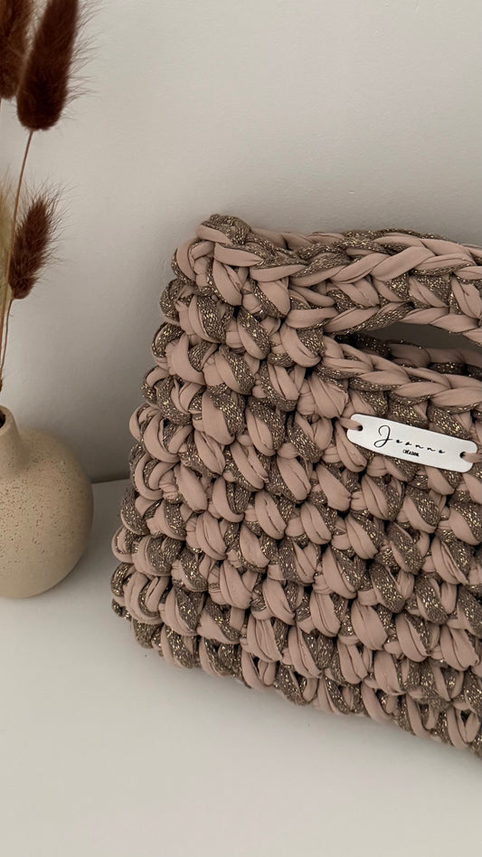 Sac Beige Paillette