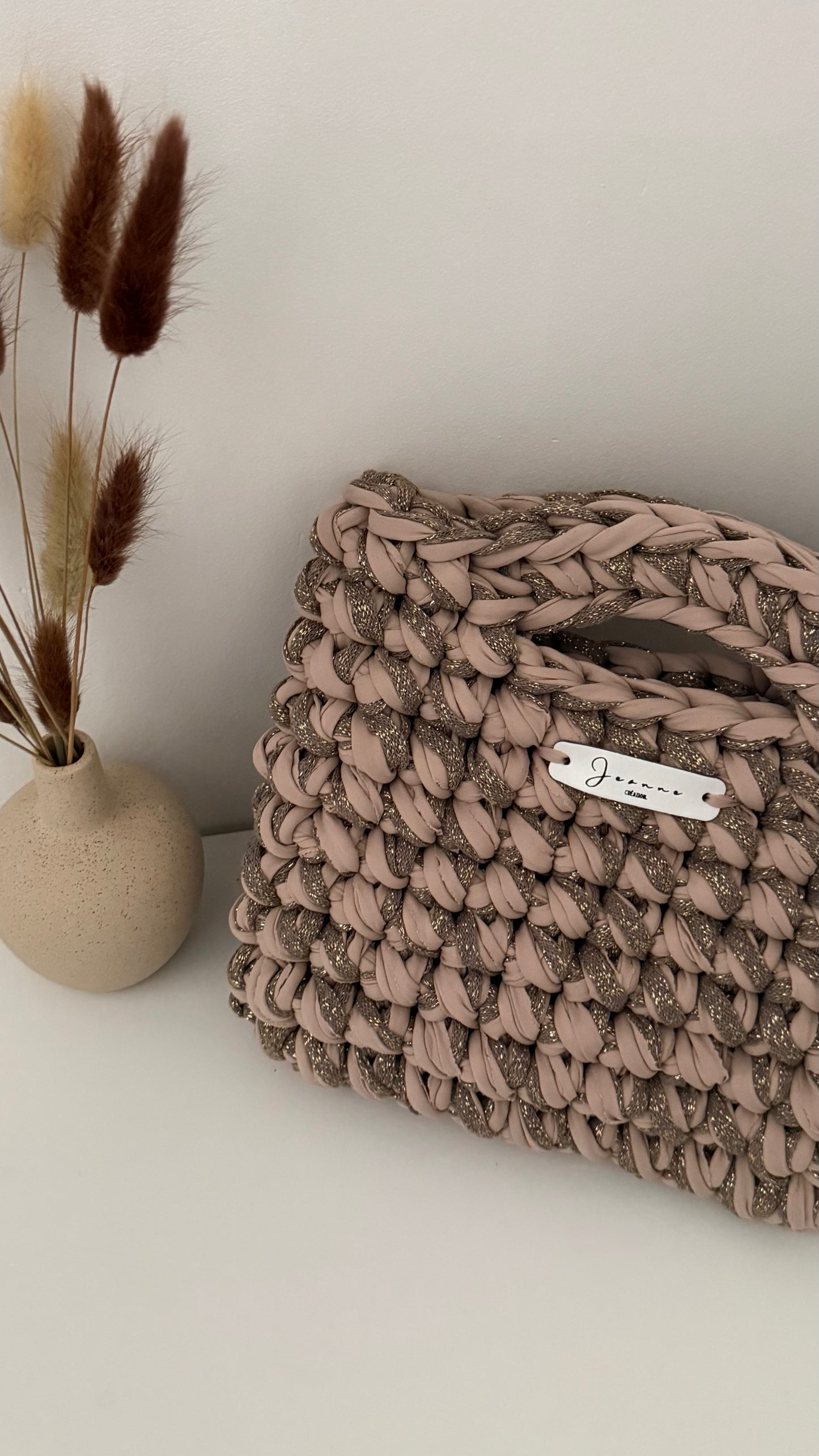 Sac Beige Paillette