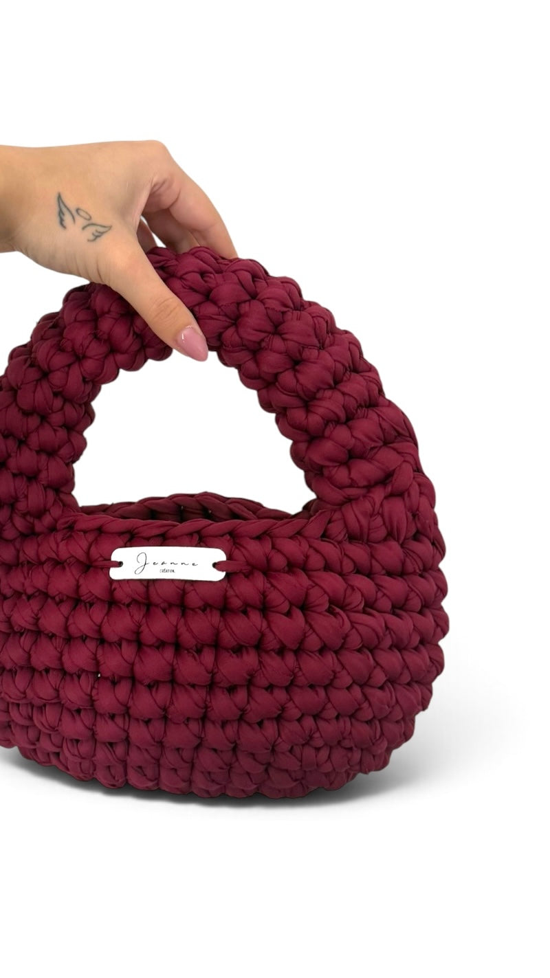 Sac Bordeaux Bulle
